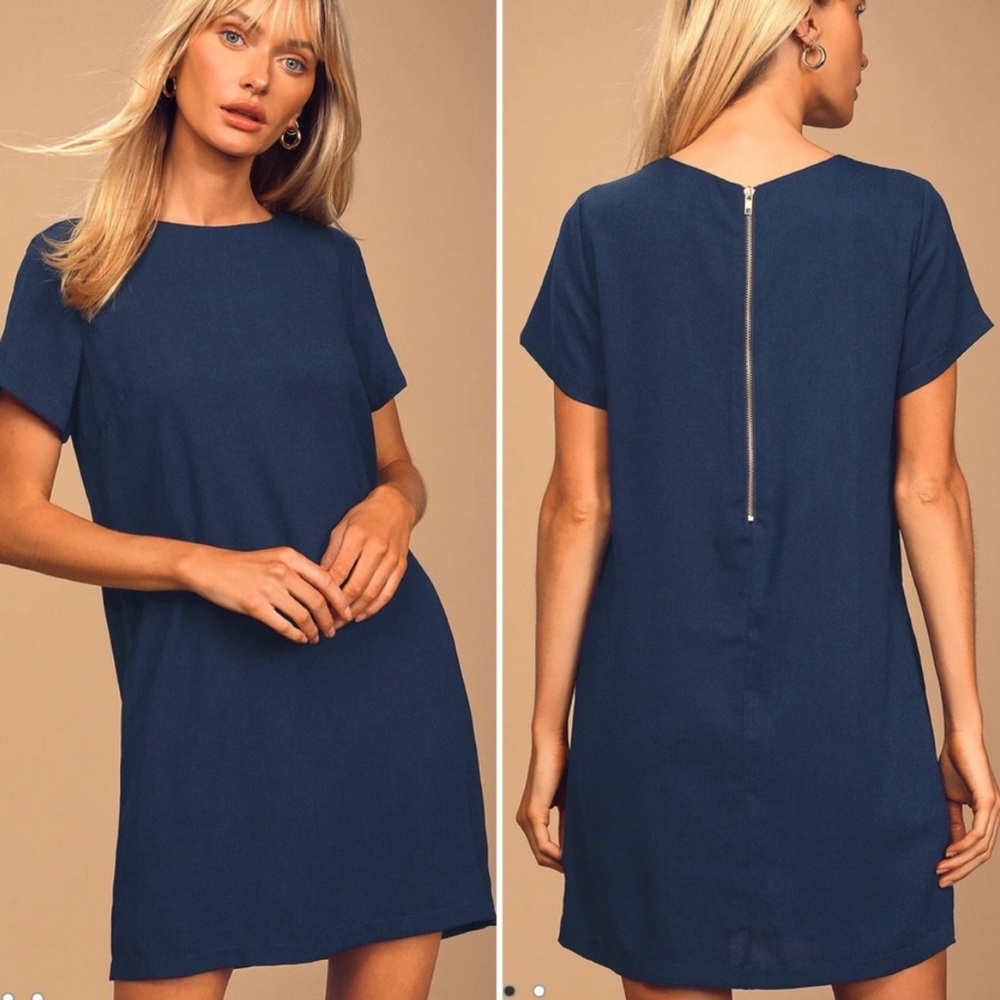 Lulu’s Blue Shift Dress